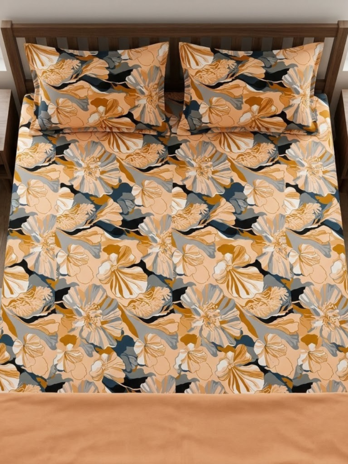 Mauve Petal Floral Spread