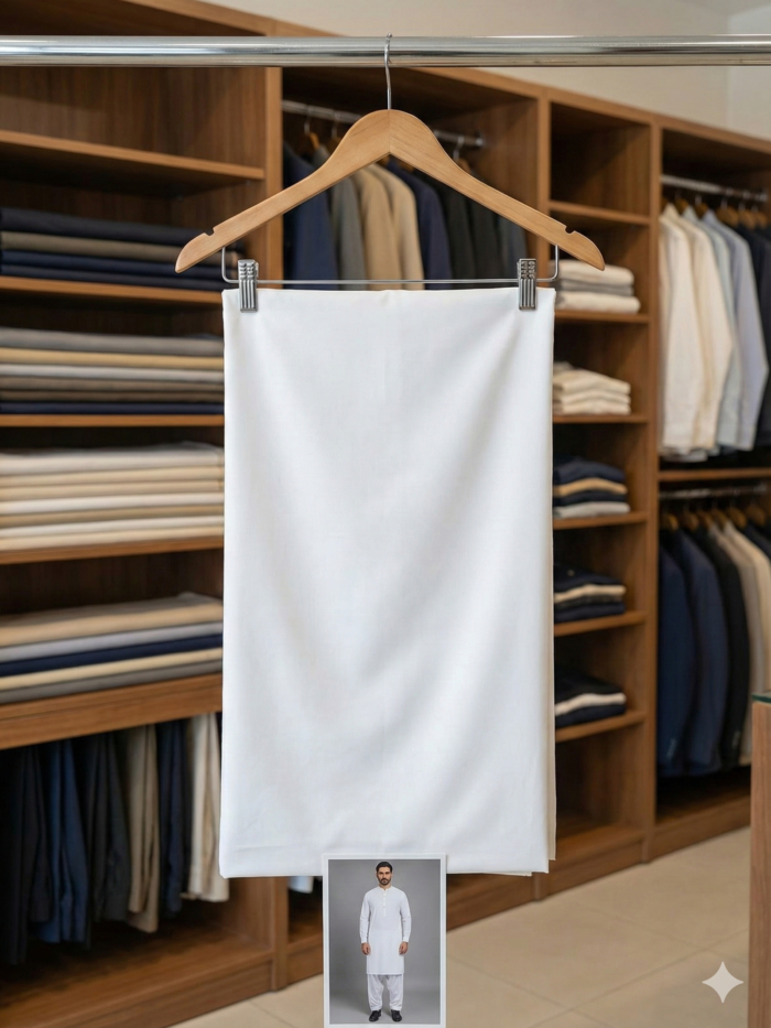 Signature Bright White Unstitched Fabric