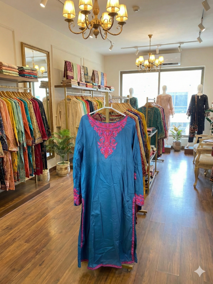 Mulberry Ikat – Printed 2-Piece Ensemble