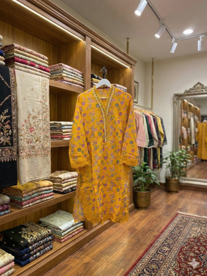 Emerald Rose – Digital Printed 2-Piece Ensemble