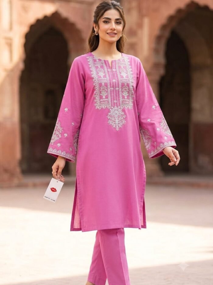 KHADDI 2 PC EMBROIDRY COLLECTION