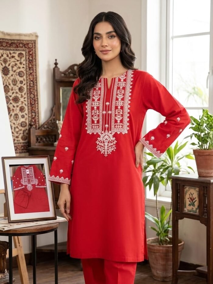 KHADDI 2 Pc EMBROIDRY COLLECTION