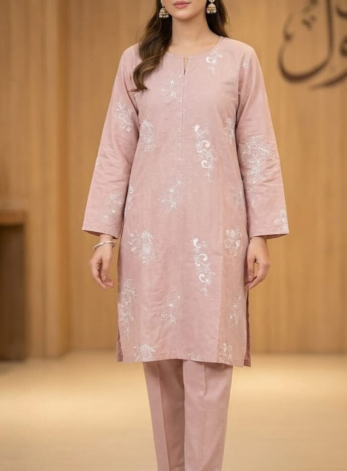 2Pc Lawn Embroidered Suit